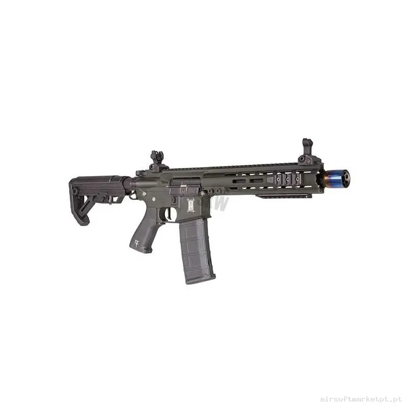 REPLICA BUSHIDO GI NEGRA CON GATILLO ELÉCTRONICO - SAIGO DEFENSE - Mejorada Maple leaf — Rifles de Assalto (AR/M4/AK) — Airsoft Market PT (foto 2)