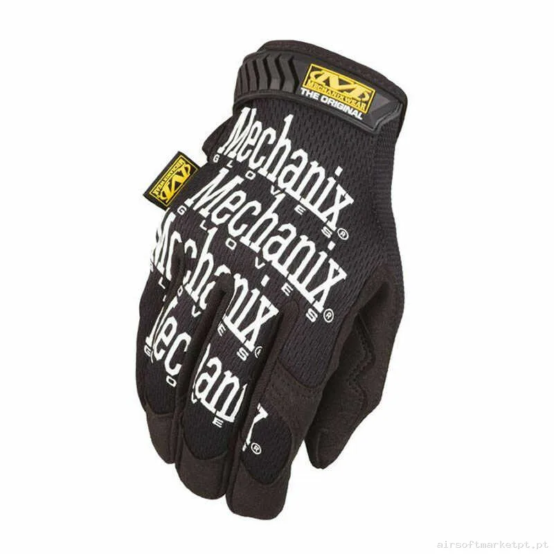 Luvas Mechanix the Original preto — Gear Táctico — Airsoft Market PT
