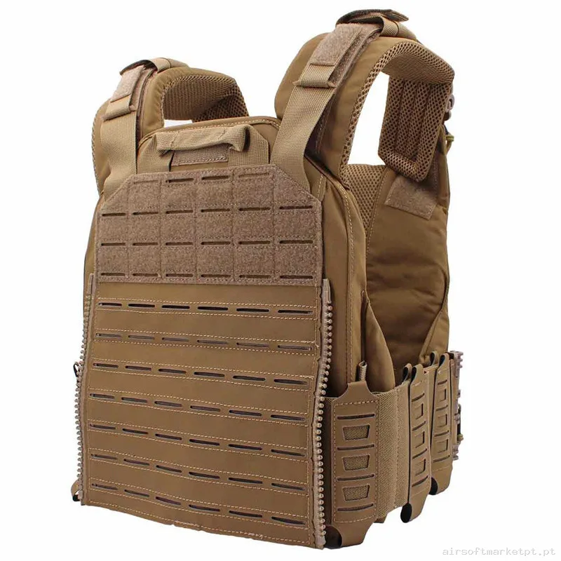 Chaleco Corso Drake MK5 Coyote — Coletes & Rigs — Airsoft Market PT (foto 2)