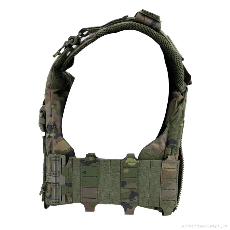 CHALECO CONQUER CQR GEN2 PIXELADO BOSCOSO — Coletes & Rigs — Airsoft Market PT (foto 2)