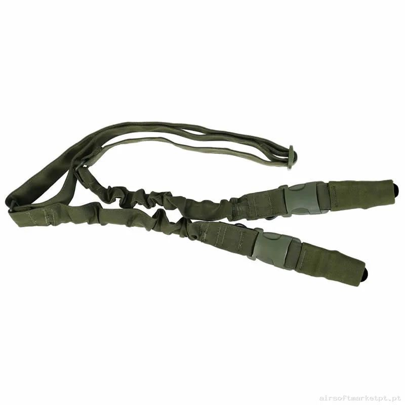 Correia Tática de 2 Pontos Extração Rápida de 2 Pontos Delta Tactics verde od — Gear Táctico — Airsoft Market PT
