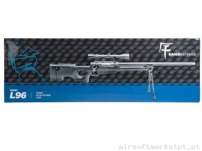 Well L96A1 MB01 Saigo Preto — Snipers — Airsoft Market PT (foto 6)