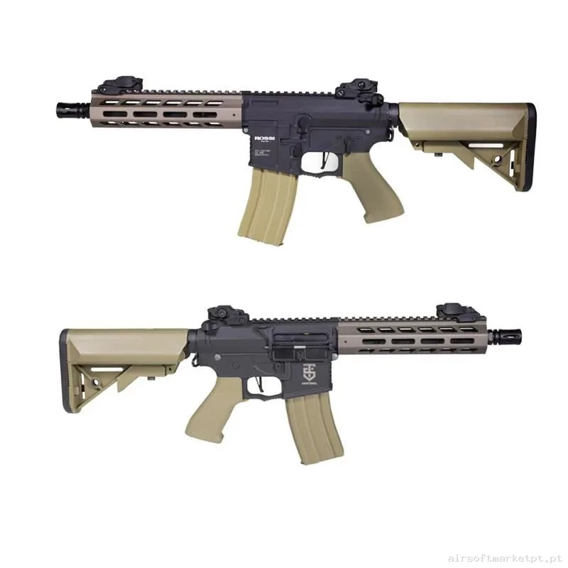 ROSSI M4 SENTINEL SIGMA CON GATILLO ELECTRÓNICO NEGRA/TAN — Rifles de Assalto (AR/M4/AK) — Airsoft Market PT