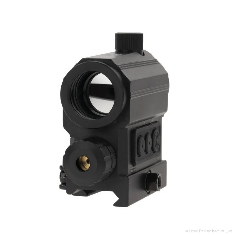 Red Dot T1 Punto Rojo 1x20 R4 + Láser Negro Duel Code — Miras & Ópticas — Airsoft Market PT (foto 2)