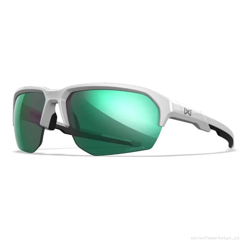 Óculos Wiley X Jakl Captivate verde Polarizado Brancos — Proteção Ocular & Facial — Airsoft Market PT