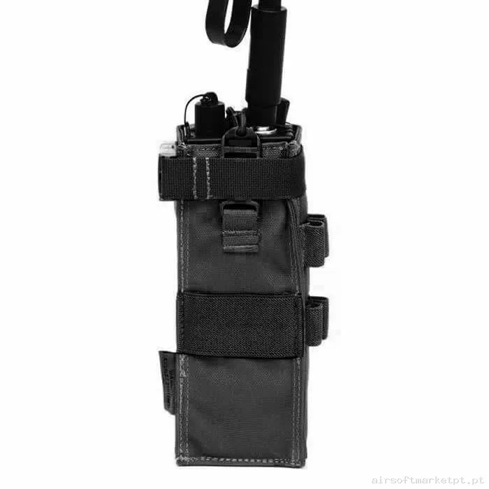 Pouch Portaradio Warrior Assault Mbitr Radio Gen.2 preto — Coletes & Rigs — Airsoft Market PT
