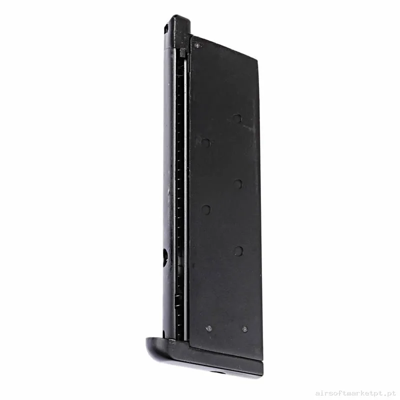 Magazine Pistola Gas 1911/Meu WE 15 Bbs negro — Carregadores / Magazines — Airsoft Market PT