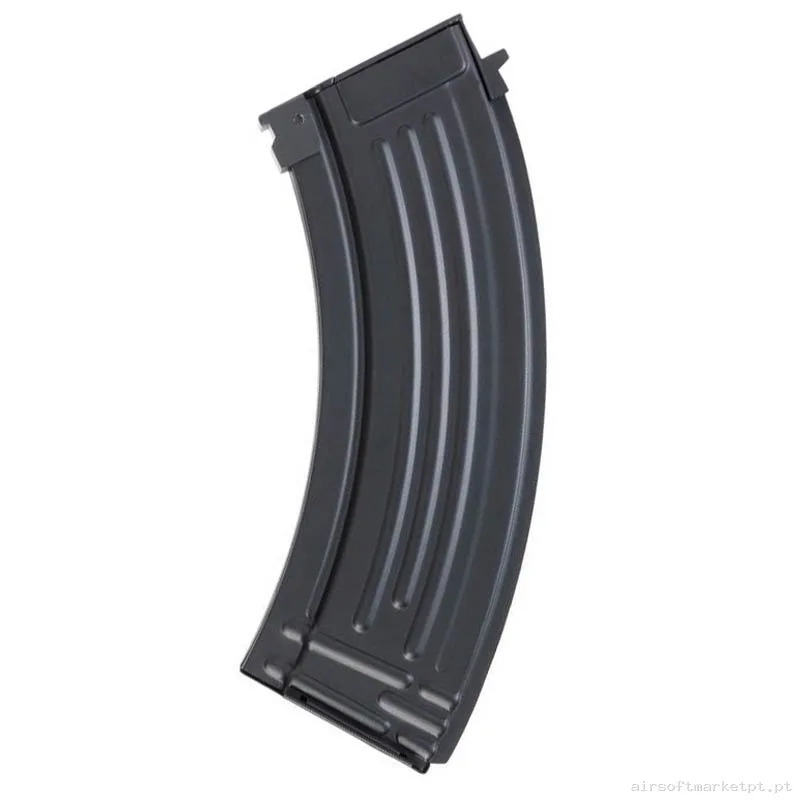 Magazine Réplica Hicap Ak Saigo Metálico 400 Bbs negro — Carregadores / Magazines — Airsoft Market PT