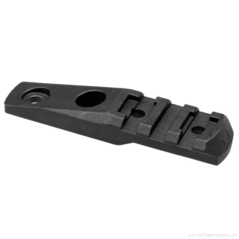 Externo Trilho M-Lok Magpul 3 Slots Voladizo Polímero Preto — Acessórios & Componentes — Airsoft Market PT