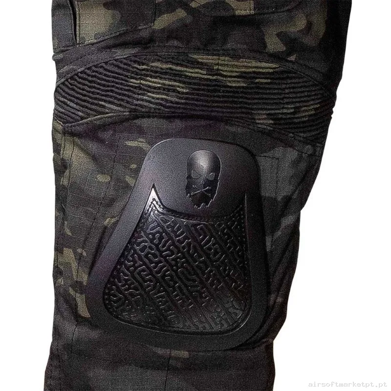 Pantalón Corso Blackbeard Combate Multicam Black - M — Vestuário (Fardas) — Airsoft Market PT (foto 3)