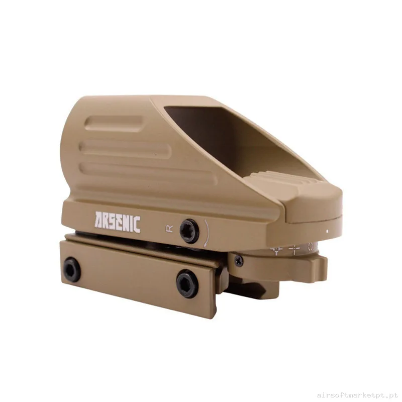Red dot Multireticula Arsenic Reticular Argon AS103S tan — Miras & Ópticas — Airsoft Market PT (foto 2)