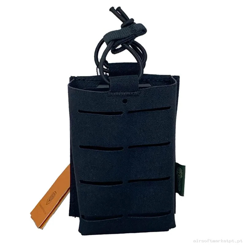 Pouch Magazine Pouch M4 Conquer Lp Láser Cut negro — Coletes & Rigs — Airsoft Market PT