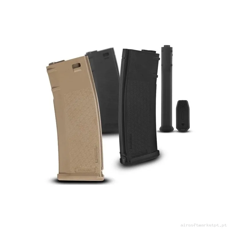 Cargador M4 Specna Arms Edge Mid Cap 125 bbs - Negro — Carregadores / Magazines — Airsoft Market PT (foto 2)