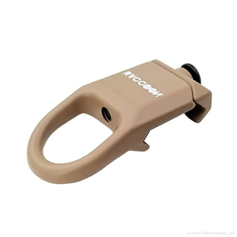 Externo Anilla Correa Rail Raccoon Rsa004 Extracción Lateral Dark Earth — Acessórios & Componentes — Airsoft Market PT