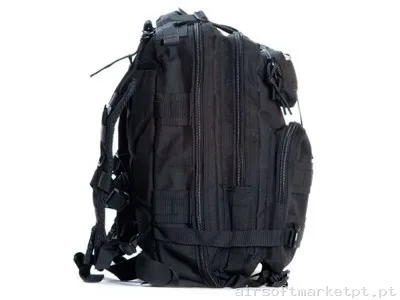 Mochila Compact Assault Preto — Sacos & Mochilas — Airsoft Market PT