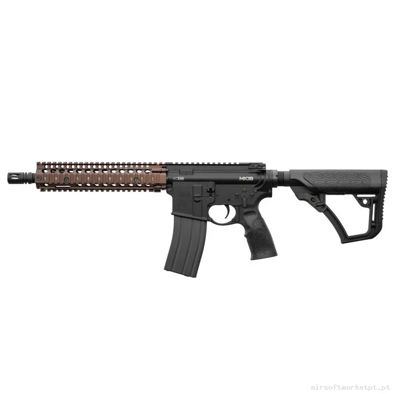 Réplica Daniel Defense MK18 RIS2 GBBR Double Eagle — Rifles de Assalto (AR/M4/AK) — Airsoft Market PT (foto 3)