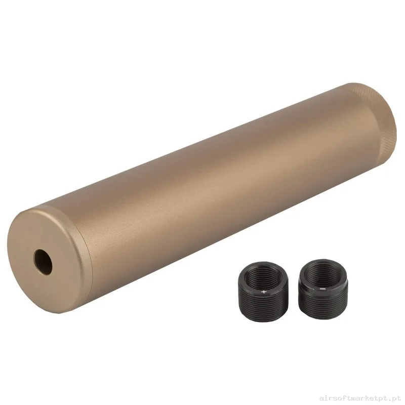 Silenciador CW/CCW 185x38 Specwar Tan FMA — Supressores & Tracers — Airsoft Market PT