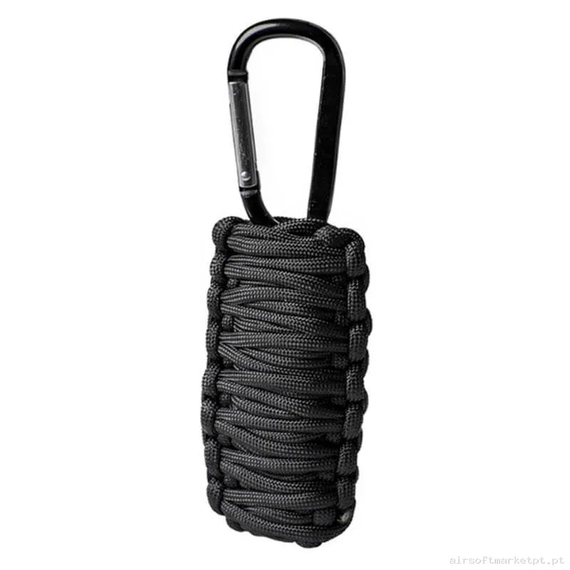Kit de Sobrevivência Mil-Tec Paracord Survival Kit Pequeno preto — Outros — Airsoft Market PT