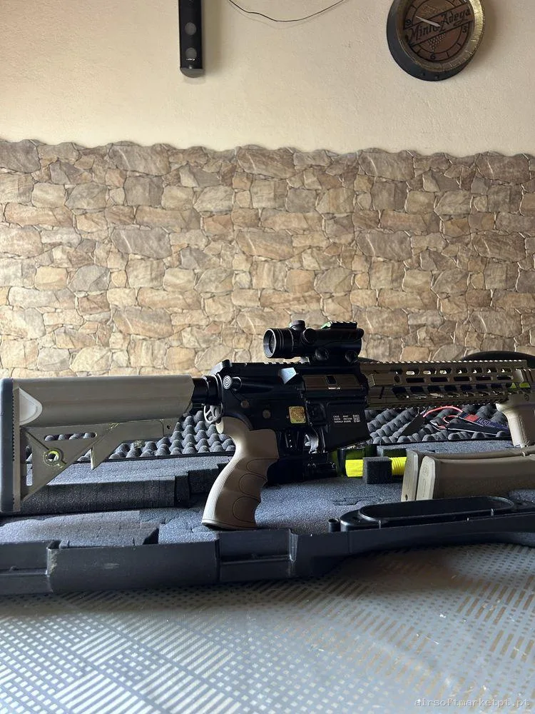 Specna Arms SA-E15 EDGE AEG – Full Upgrades – Impecável — Rifles de Assalto (AR/M4/AK) — Airsoft Market PT (foto 6)