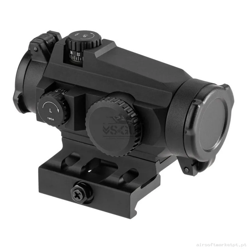 Red Dot Maverick-ii Plus 1X22 Dbr Vector Optics Negro Doble Reticula — Miras & Ópticas — Airsoft Market PT (foto 5)