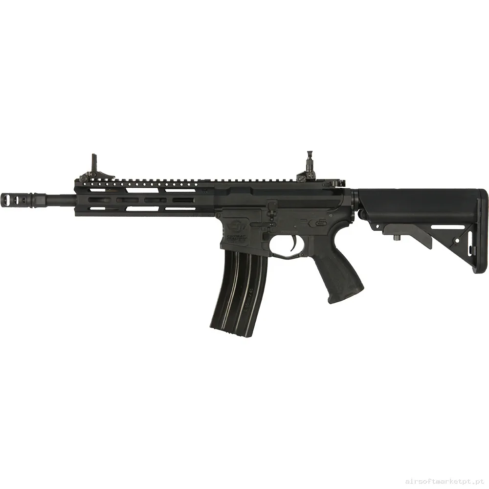 Réplica AEG M4 G&G Cm16 Raider 2.0 negra — Rifles de Assalto (AR/M4/AK) — Airsoft Market PT