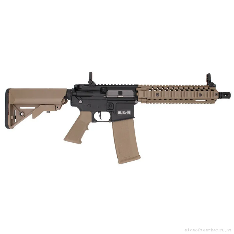 Réplica Specna Arms Mk18 Sa-F19 Flex Daniel Defense Gen2 Hal Etu Negro-Tan — Rifles de Assalto (AR/M4/AK) — Airsoft Market PT (foto 4)