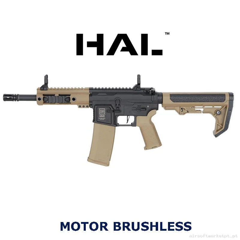 Specna Arms Sa-F04-Rl Flex Gen2 Hal Etu Brushless Light Ops Tan — Rifles de Assalto (AR/M4/AK) — Airsoft Market PT