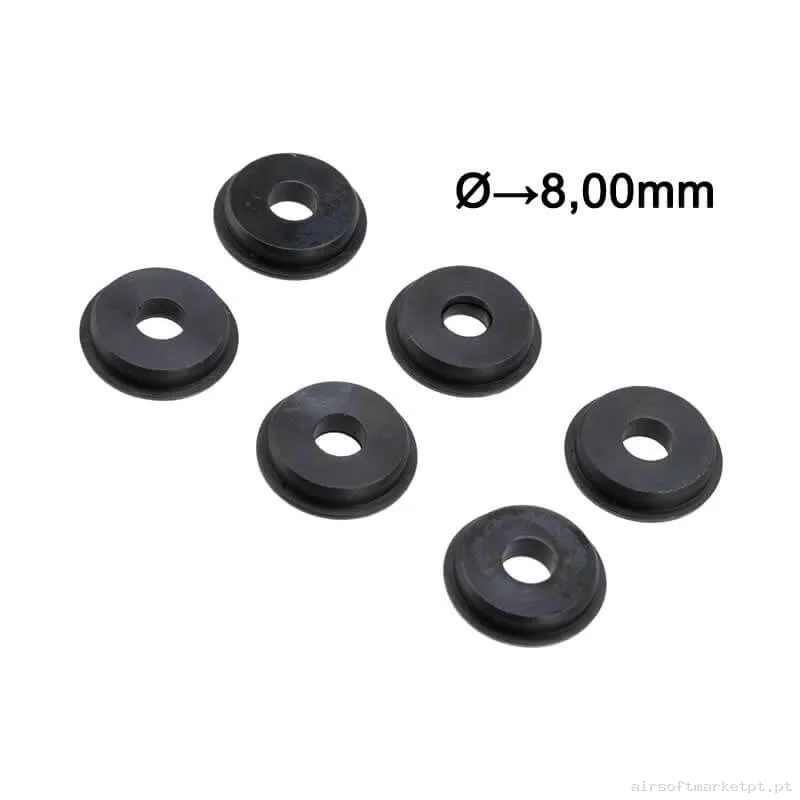 Interno Set Rolamentos Lisos 8mm Retroarms Bushings Pacote 6u — Peças Internas (AEG) — Airsoft Market PT