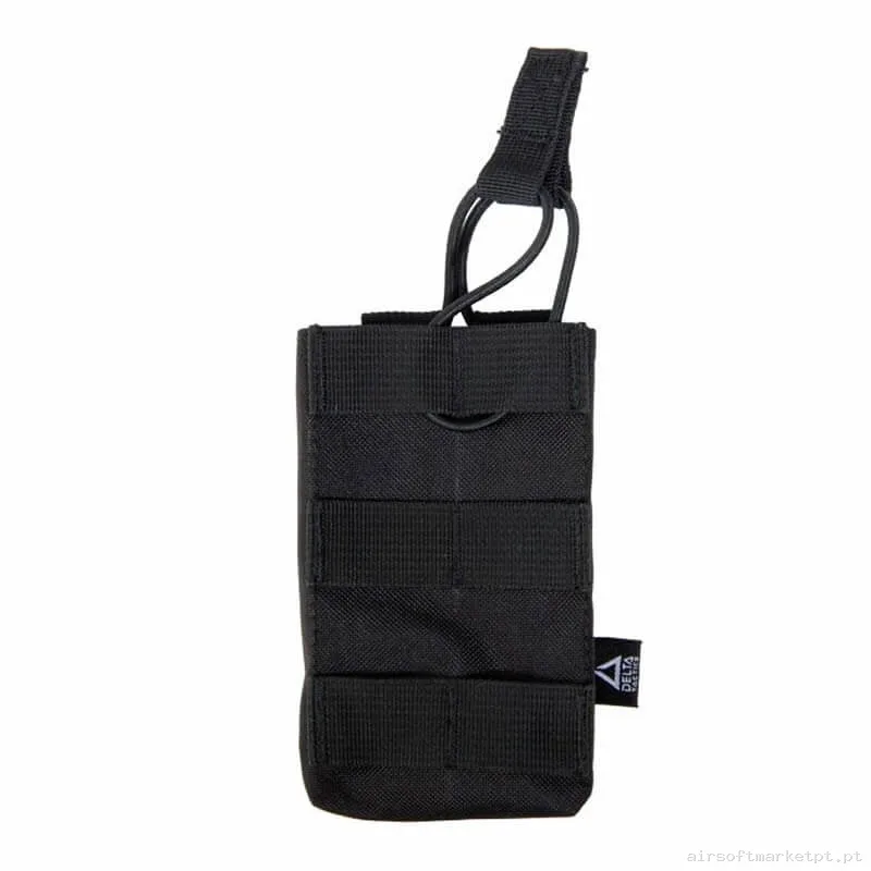 Pouch Magazine Pouch G36/Ak/M14/Sr25 Delta Tactics Open Top negro — Coletes & Rigs — Airsoft Market PT
