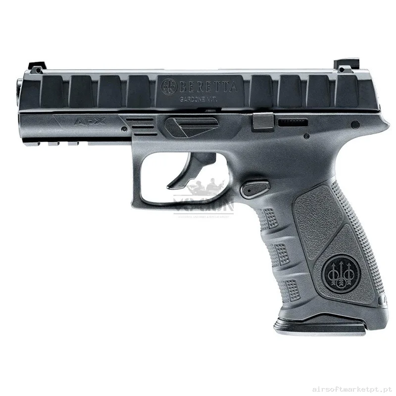 Pistola 4.5mm Blowback Beretta Apx Rdo Umarex CO2 Bolas Acero Negra — Pistolas — Airsoft Market PT (foto 3)