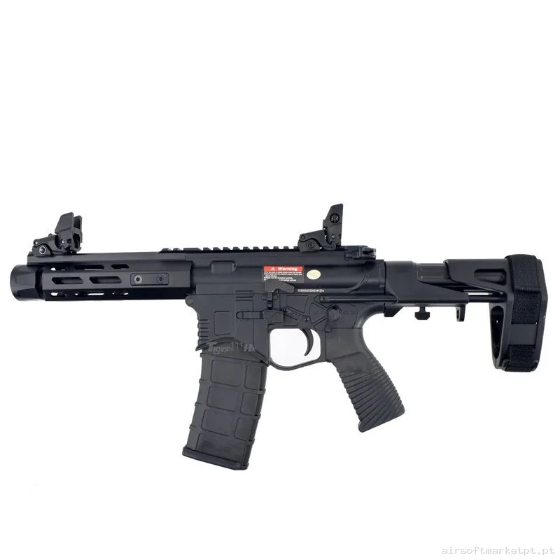 Replica Pdw Eagle 6.5'' Gbb Golden Negro — Rifles de Assalto (AR/M4/AK) — Airsoft Market PT (foto 2)
