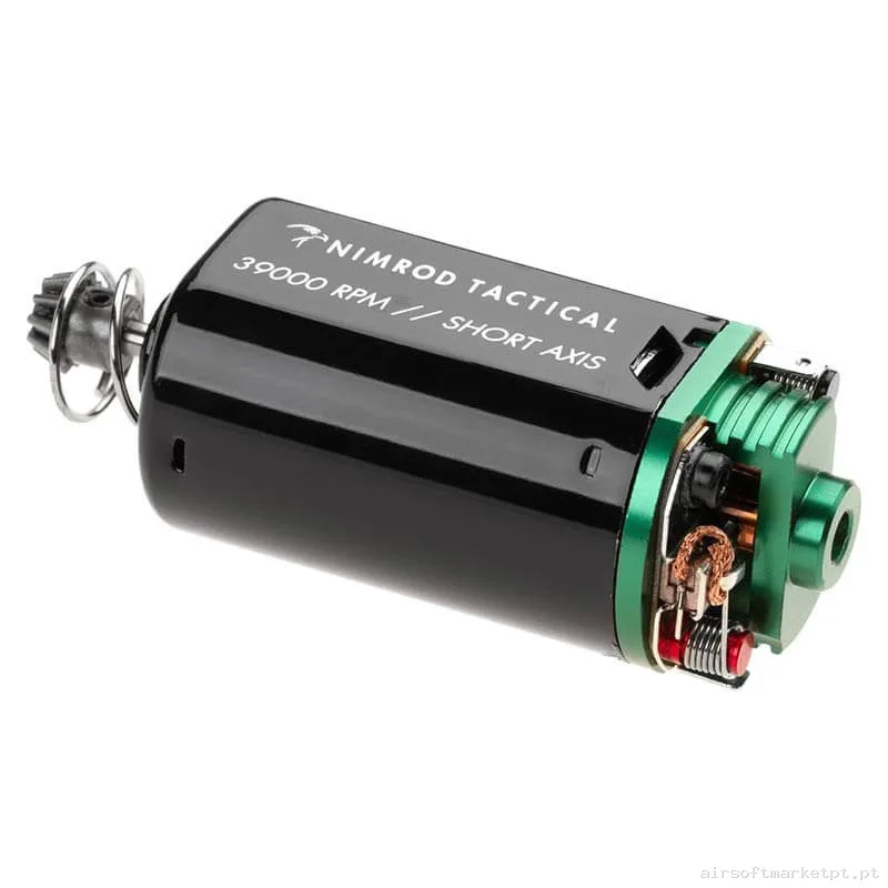 Interno Motor High Torque Nimrod Nt Blackbird 39k Eje Corto — Peças Internas (AEG) — Airsoft Market PT