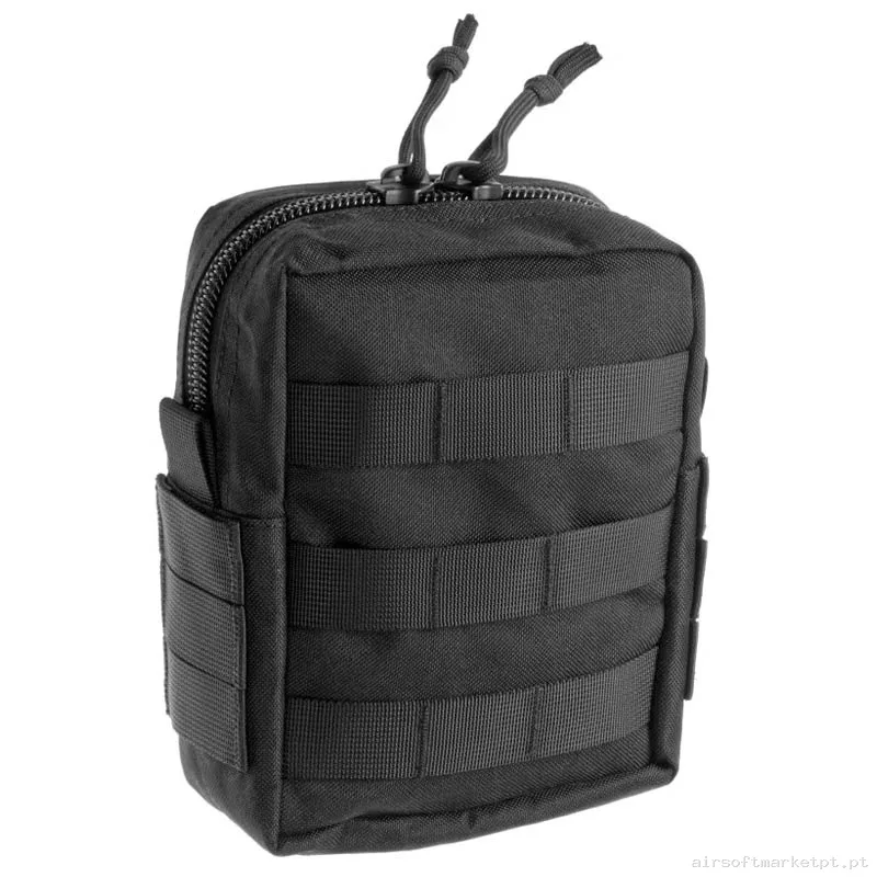 Pochete Multiusos Invader Gear Médio Utility Medic preto — Coletes & Rigs — Airsoft Market PT