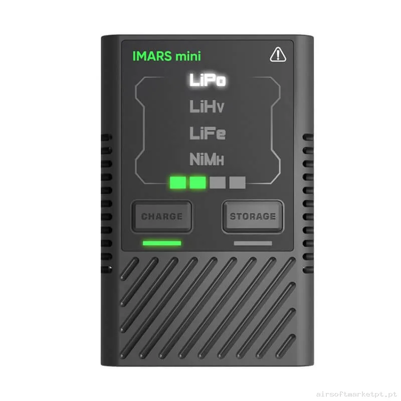 Carregador Balanceador Bateria Lipo/Li-Ion Automático Gens Ace Imars Mini G-Tech 60w 7.4v/11.1v — Carregadores / Magazines — Airsoft Market PT