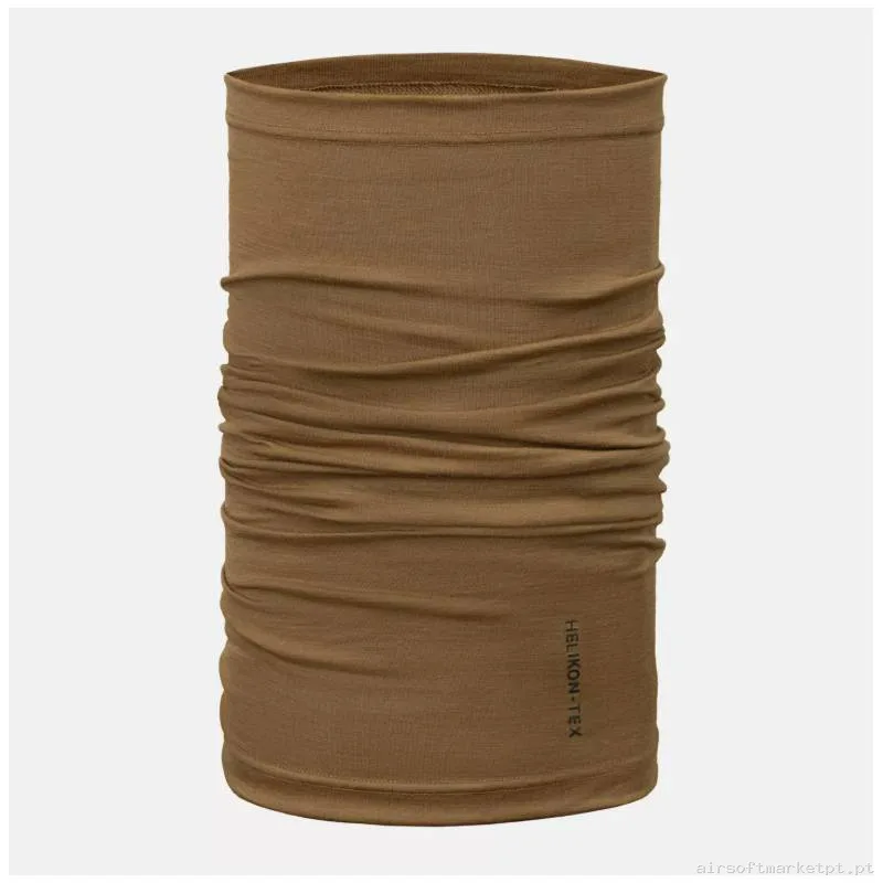 Braga Táctica Helikon-Tex Wrap Merino coyote — Proteção Ocular & Facial — Airsoft Market PT