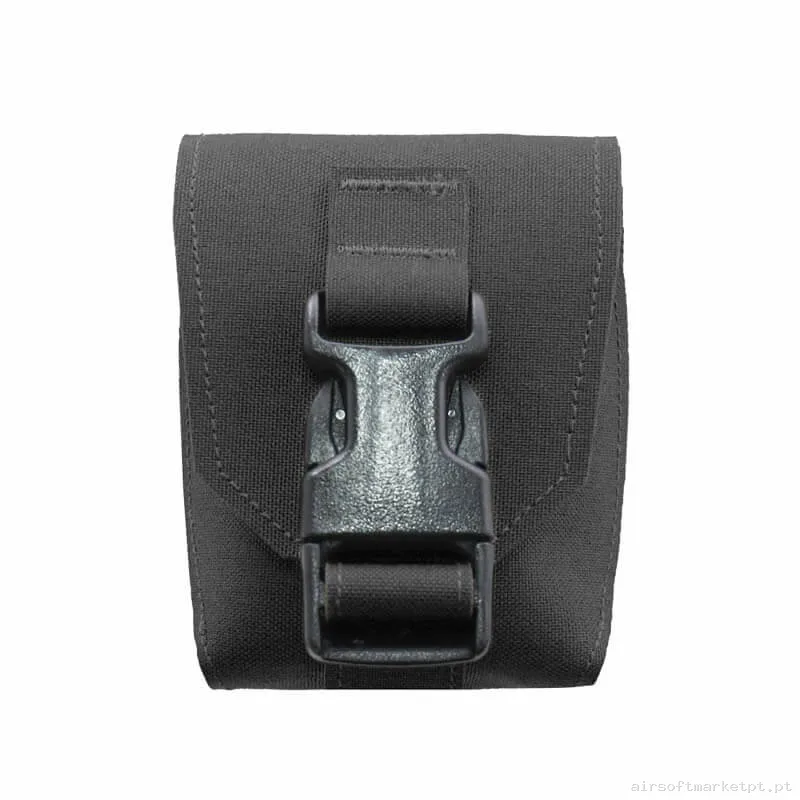 Pouch Portagranada Warrior Assault Láser Cut Single Frag Grenade negro — Coletes & Rigs — Airsoft Market PT
