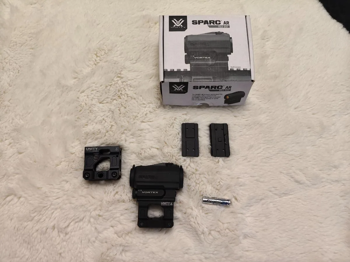 Mira Reddot vortex Sparc.ar e outros matérias. — Miras & Ópticas — Airsoft Market PT