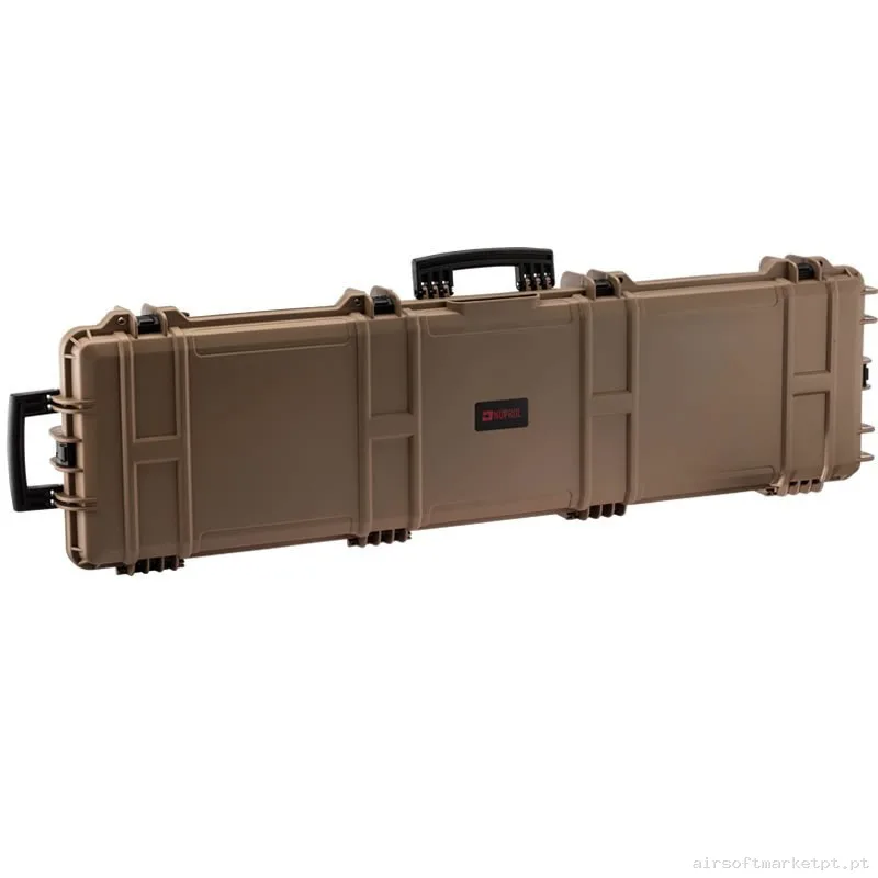 MALETÍN RÍGIDO XL NUPROL 137X39X15 TAN — Sacos & Mochilas — Airsoft Market PT