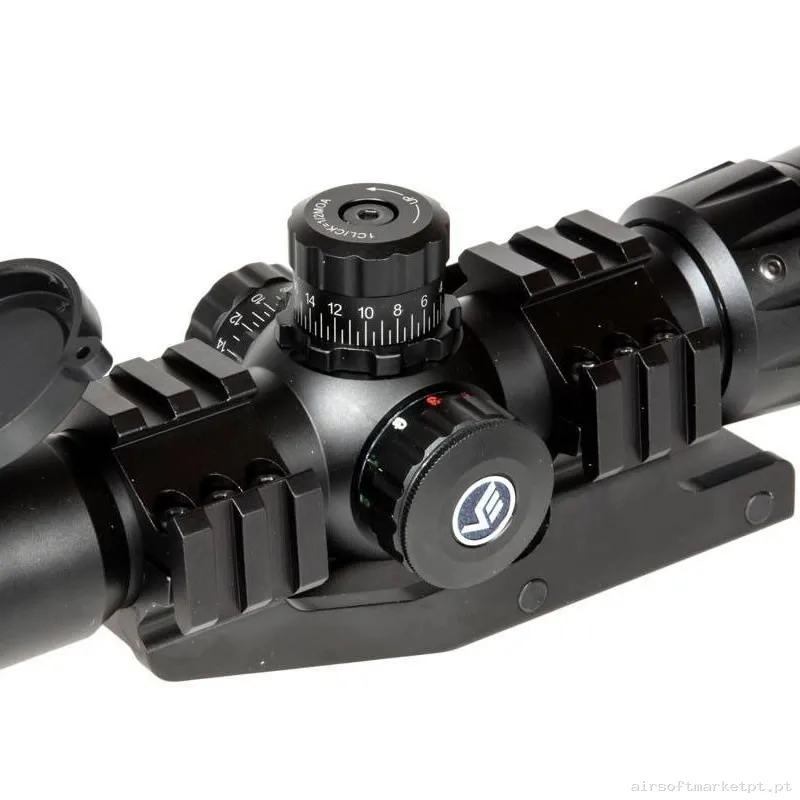 Visor Short Dot Vector Optics Mustang 1-4X30 Fsp Genii — Miras & Ópticas — Airsoft Market PT (foto 2)