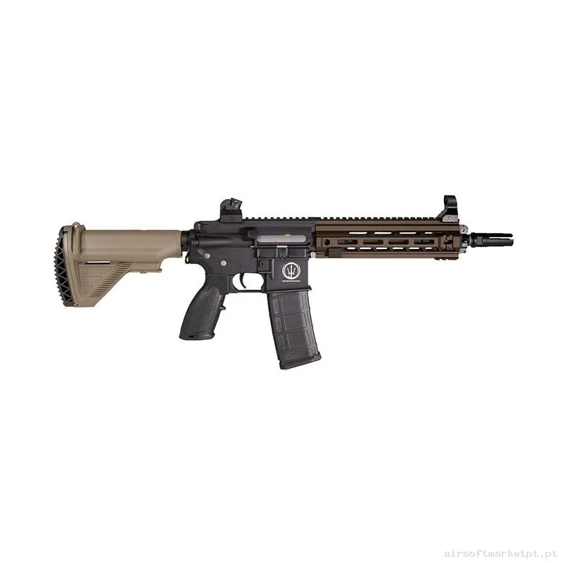 Réplica ROSSI 416 NEPTUNE 9" DEVGRU NEGRA/TAN - MAPLE LEAF UPGRADE - GATILLO ELECTRÓNICO — Rifles de Assalto (AR/M4/AK) — Airsoft Market PT (foto 2)