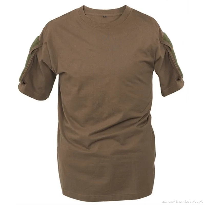 Camiseta Tática Manga Corta Mil-Tec Tactical T-Shirt verde od — Vestuário (Fardas) — Airsoft Market PT