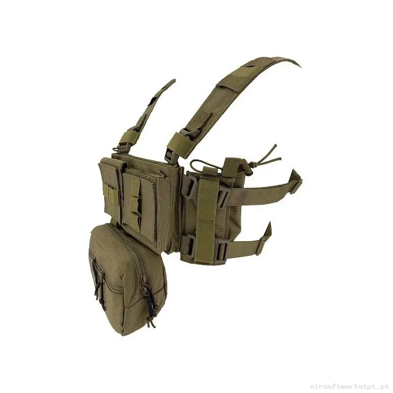 Chest Rig Conquer Tan — Coletes & Rigs — Airsoft Market PT (foto 2)