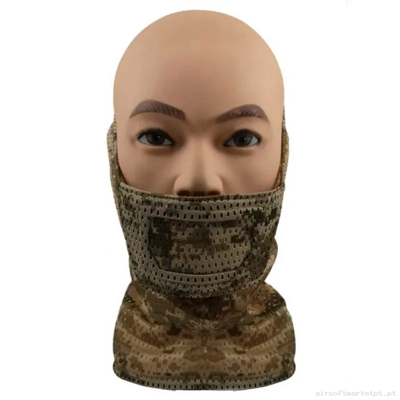 Máscara de Proteção Balaclava Cygnus Armory Face Warrior Gen.2 Aor1 — Proteção Ocular & Facial — Airsoft Market PT