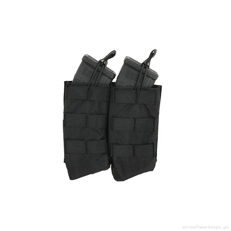 Pouch AK47 Molle Modular Doble - Negro — Coletes & Rigs — Airsoft Market PT