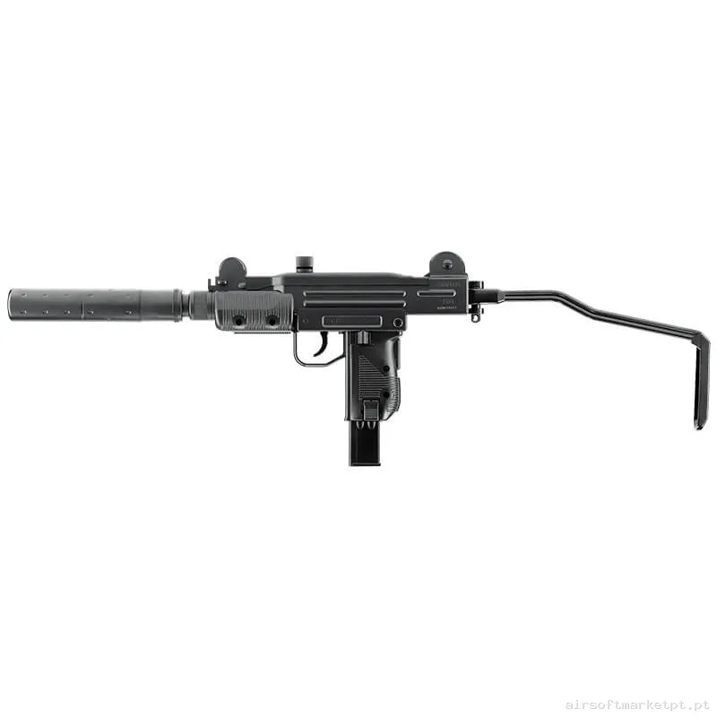 Airgun CO2 4.5mm SMG Umarex Mini Uzi negra — SMGs — Airsoft Market PT