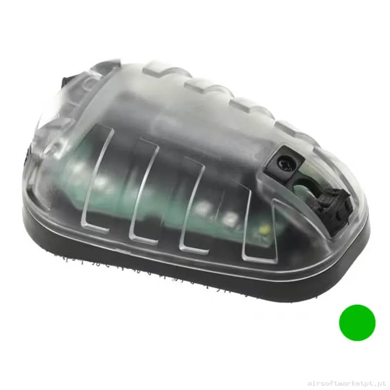 Luz Tática Element HS-6 Beacon verde Base negra — Lanternas & Lasers — Airsoft Market PT
