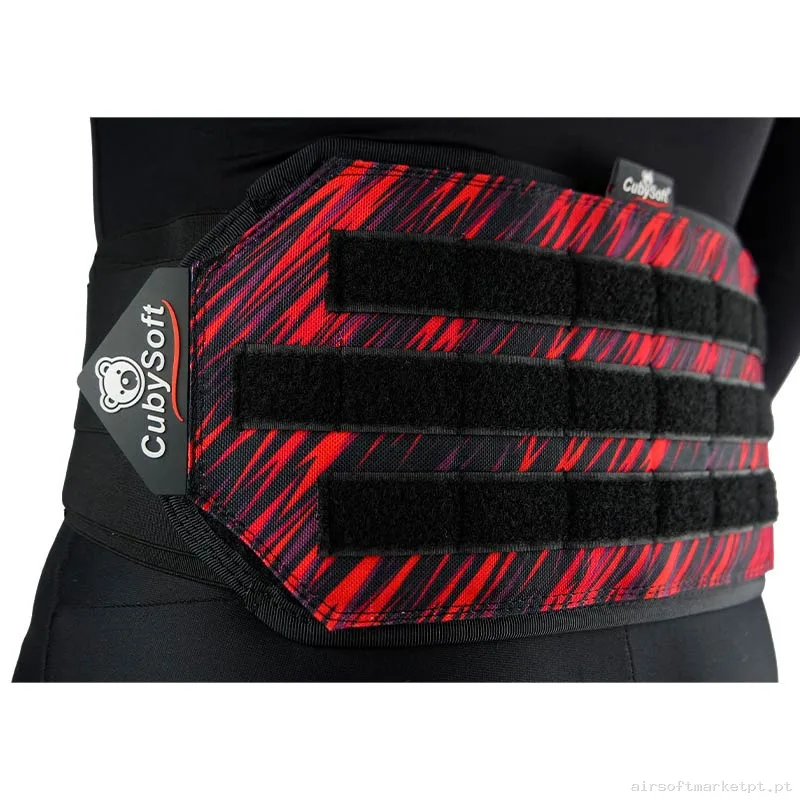 Cinturão Speedsoft Cubysoft Pro Harness C/ MOLLE Traseiro Ruby Storm — Gear Táctico — Airsoft Market PT