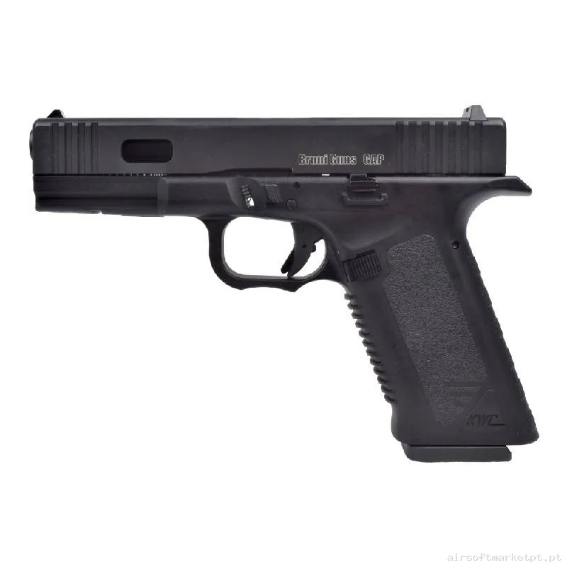 Airgun CO2 4.5mm Pistola Bruni Gap Blowback Br-Gap negra — Pistolas — Airsoft Market PT