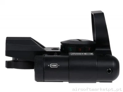 Mira Red Dot Láser Duel Code — Lanternas & Lasers — Airsoft Market PT (foto 4)