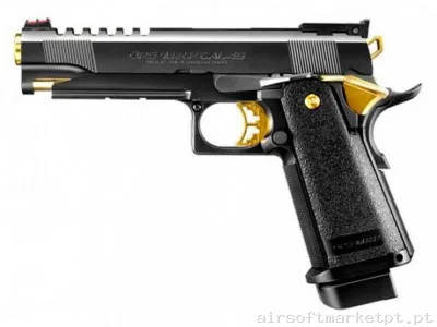 Hi Capa 5.1 Tokyo Marui Ouro — Pistolas — Airsoft Market PT